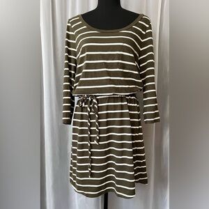 Banana Republic Olive Green Dress